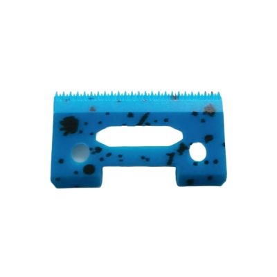 1PC Magic 2-Hole Stagger-Tooth Ceramic Movable Blade, Cordless ClipperCompatible For Wahl,Replaceable Blade(110-Blue)