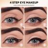 EverGlider Silver Gel Eyeliner Pencil, Waterproof Metallic Eye Liner Crayon for Highlighting & Bold Eye Looks, Creamy Long-Lasting Silvers Makeup Stick for Party & Costume Makeup (01# Silver) view 4