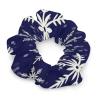 BSUYGET Winter Navy Snowflakes Christmas Hair Scrunchies for Women Elastic Hair Bands Fashion Ponytail Ties Rope Headwear Accessories view 1