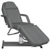 SKTQYQO Professional Massage Table Gray 70.9"x24.4"x(34.3"-44.1") with Adjustable Backrest Footrest Gas Lift Mechanism 360-Degree Rotation for Facial Skincare Tattooing Body Piercing view 1