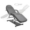 SKTQYQO Professional Massage Table Gray 70.9"x24.4"x(34.3"-44.1") with Adjustable Backrest Footrest Gas Lift Mechanism 360-Degree Rotation for Facial Skincare Tattooing Body Piercing view 2