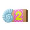 Alvivi Plant-Based Bath Bombs, Refreshing Ocean Mist & Jasmine Scent, Moisturizing Fizzies for Bath Tub Blue One Size view 4