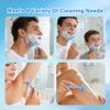 Lomgwumy Disposable Razors, Double-edged, Light Blue (150-PACK) view 4