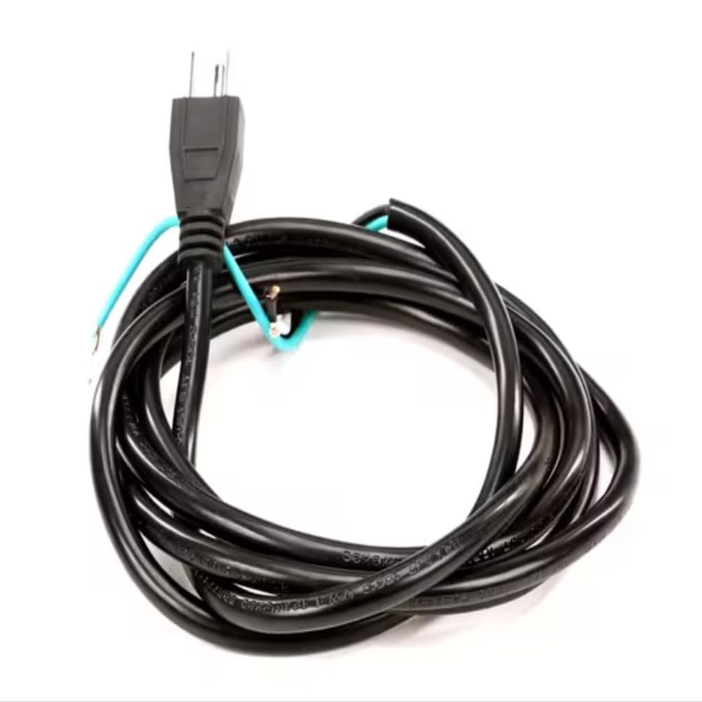 Fits Hobart E257733 Power Cord, 120 Volt, 3 Prong, SJT3X14AWG for FP350C, FP300, FP300C