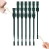 2-in-1 Nasal Hair Cutter, 360 Rotating Double Sided Nose Hair Removal Tool Mini Noses Hairs Removers Tools Nose Hair Clipper with Ear Picker for Women and Men (Dark Green, 12pcs) view 1