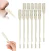 2-in-1 Nasal Hair Cutter, 360 Rotating Double Sided Nose Hair Removal Tool Mini Noses Hairs Removers Tools Nose Hair Clipper with Ear Picker for Women and Men (Beige, 12pcs) view 1