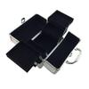 APSEQR Makeup Bag Cosmetic Case, Portable Cosmetic Box, Professional Makeup Organizer with Aluminium Frame, Multi Level Trays, Lockable Drawer, Spacious for Artists and Travelers view 1