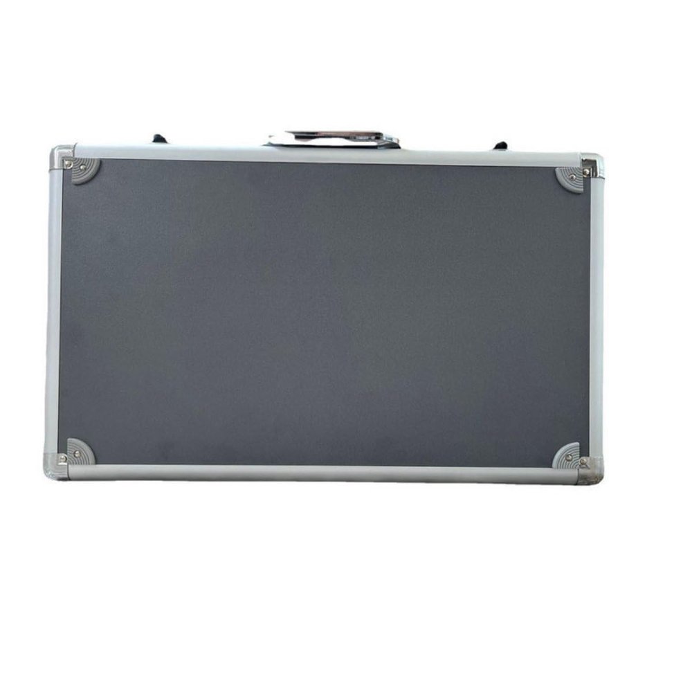 APSEQR Portable Cosmetic Box Makeup Bag Multi Layer Professional Makeup Organizer Case with Aluminium Frame, Lockable Drawer, Spacious Dividers, Ideal for Stylists, Cosmetologists, Travelers