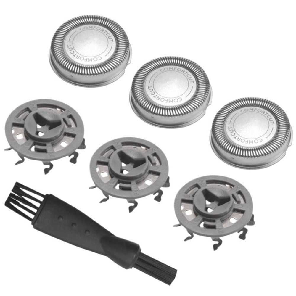 3Pcs Electronic Shaver Head Replacement Blades, Compatible For Philips, SH30 SH50 52 Series 1000 2000 S1020 S1050 S1060 Razor