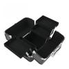 APSEQR Makeup Bag Cosmetic Case, Portable Cosmetic Box Aluminum Frame Professional Makeup Organizer With Drawers, Lockable Multi-Layer Storage Compartment for Beauty Professionals, Travelers view 1