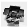 APSEQR Makeup Bag Cosmetic Case, Portable Cosmetic Box with Aluminum Frame, Lockable Multi-Layer Makeup Organizer, Spacious with Dividers, Drawer for Beauty Professionals and Travelers view 3