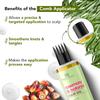 100% Pure Rosemary Batana Oil for Hair Growth  150ml, Non-Sticky & Fast-Absorbing  100% Natural Oils for Healthy Nourished Hair  with Hair Oil Applicator view 4