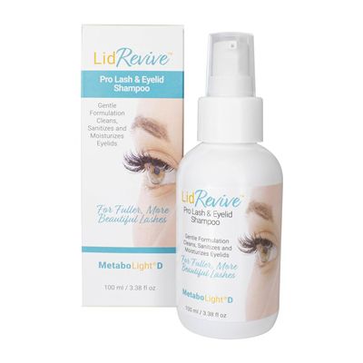 Lid Revive Pro Lash & Eyelid Shampoo 100mL | Gentle Cleanser for Eyelids & Lashes | Removes Oil, Debris & Makeup | Safe for Extensions & Contact Lens Wearers