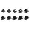 10pcs Universal Guards Hair Cutting Combs For Hair Trimmer Machine Barber Accessories Trimmer Limit Combs 1.5-25mm(10pcs) view 1