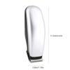 Thonlai Mini Portable Beard Trimmer, Electric Hair Clipper with Special Hardened Carbon Steel for Men, Quiet Powerful Motor (Silver) view 3