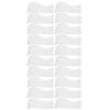 KITCHENKARATLY 20pcs Plastic Wax Spatula for Facial and Body Hair Removal - Non-Stick Depilatory Cream Applicator Mini Waxing Spatulas for Face view 1