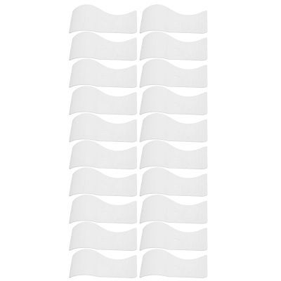 JHKNNK 20pcs Portable Hair Wax Cleansing Spatulas Sticks Mask Scraper Plastic Waxing Applicator and Depilatory Creams Hair Removal Beauty Tools