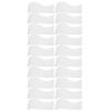JHKNNK 20pcs Portable Hair Wax Cleansing Spatulas Sticks Mask Scraper Plastic Waxing Applicator and Depilatory Creams Hair Removal Beauty Tools view 1