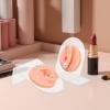 SOIMISS 1 Pair Simulated Ear Model: Piercing Practice Silicone Ear Model - Realistic Left & Right Body Part With Holder For Demo Art Teaching view 4