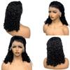 Kiss darling LASHES Fake Scalp 5x5 HD Lace Closure Wig Burmese Curly Human Hair 12inch, Invisible Swiss Lace Front5 by 5 Wig view 3