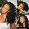 Kiss darling LASHES Fake Scalp 5x5 HD Lace Closure Wig Burmese Curly Human Hair 12inch, Invisible Swiss Lace Front5 by 5 Wig view 4