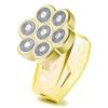 Electric Razors for Women Legs: 120min Long Time Use Rechargeable Body Shaver - Waterproof Wet Dry Hair Remover - Trimmer for Lady Face Public (Yellow, M) view 1