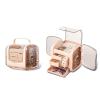 xiyouya Makeup Organizer Dressing Table Jewelry Box Desktop Storage Necklace Earrings Multi Layer Exquisite Portable Lipstick Storage Box Cosmetic Display Case view 4