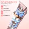 HOHOLE 5-in-1 Bikini Trimmer for Women, IPX7 Waterproof Electric Razors Shaver, Cordless Body Hair Trimmer, Facial & Pubic Hair Removal, Ceramic Blade (Pink) view 2