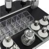 12 Bottle Perfume Filling Machine, Easy to Use, Low Control, Desktop Liquid Filler, Tester Rack, Adjustable Pumps and Scent Testing Cups, Manual Dispenser, for Stores Bars view 4