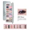 CYAYLM Cheeryep Qianyan 16 Color Eye Shadow Palette Pink Brown Cowboy Blue Multicolor Matte Pearl Smoky Eye Makeup Palette (07, 16g) view 2