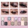 CYAYLM Cheeryep Qianyan 16 Color Eye Shadow Palette Pink Brown Cowboy Blue Multicolor Matte Pearl Smoky Eye Makeup Palette (07, 16g) view 4