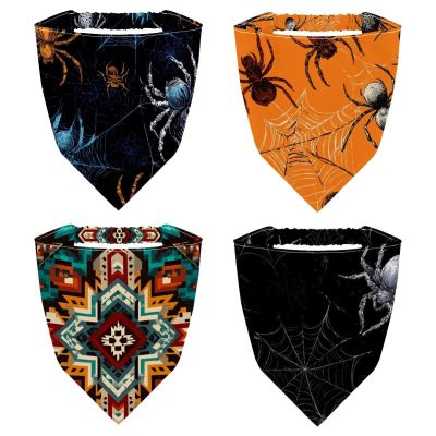 otnrnondcl 4 Pcs Southwest Native Hair Bandanas Scarf Lightweight Fashion Head Scarves for Sleeping Handbags Scarf
