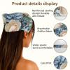 otnrnondcl 4 Pcs Wedding seasonal flower (2) Hair Bandanas Scarf Lightweight Fashion Head Scarves for Sleeping Handbags Scarf view 3
