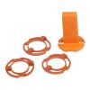 3pcs Lock-ring Retaining-Plate Holder And Frame LockCompatible For PhilipsSH70 SH90 S9000 RQ12 RQ1250 S7000 S8000 view 1