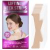 NHZ Neck Lift Tape, 20pcs Anti Wrinkle Patches, Reusable Elastic Neck Lift Strap, Anti-Wrinkle, Improves Sagging Skin. view 1