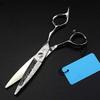 6-Inch Damascus Steel Hair Cutting Scissors - Ideal for Willow Hair Salons and Barbering view 3