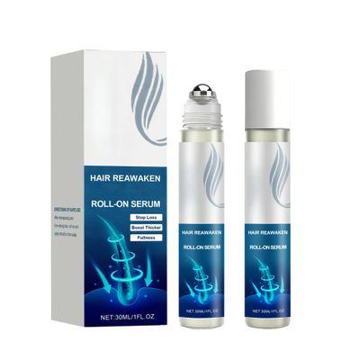 2-Pack Hair Care Roll-On Serum for Hydrating Scalp and Nourishing Smooth, Shiny Hair  Lightweight Daily Treatment