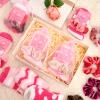 ARQRHTLY Galentine's Day Gifts for Women, 12 Set Fuzzy Sock Scrunchie Gifts view 3