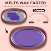 Paraffin Wax Machine for Hand and Feet -Paraffin Wax Warmer Moisturizing Kit Auto-time and Keep Warm Paraffin Hand Wax Machine for Arthritis (Wine Red) view 3