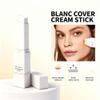 2 in 1 Foundation Stick With Brush, Color Changing foundation stick, Hydrating Concealer Base Makeup, Dual-Ended with Built-in Brush, Moisturized and Glossy (1 Fair Color Matching Foundation Stick) view 2