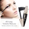 4D Long Volume Mascara  Thicker, Longer & Curling Lashes, Instant Volume & Length, Waterproof Formula, Black view 3