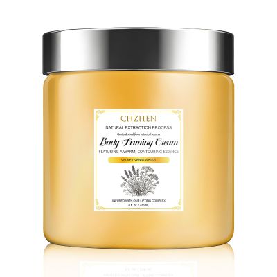 EdenEdges Champagne Lift Tightening Body Cream | Hydrating & Tightening for Arms & Legs-Vanilla Scent, 8 oz