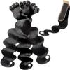 TRIIPPY Raw Hair Bundles 16 16 16 Inch with 2x6 HD Lace Closure(18 Inch) view 1