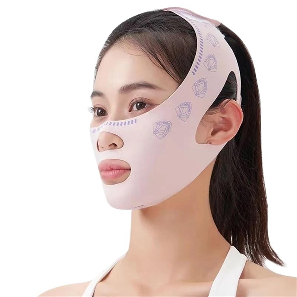 1pc Face Sculpting Sleep Band Slimming Bandage V Line Cheek Chin Neck Shaper Massage Strap Relax Lift Up Mask for Facial Lifting