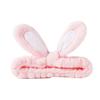 Jualyue Makeup Hairband Face Washing Hairband Washable Rabbit Ears Headwear view 4