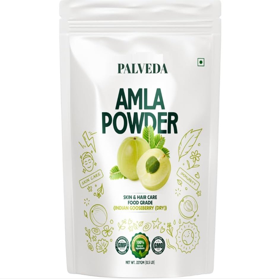 100% Natural Organic Amla Powder | Skin & Hair Care For Men & Women