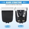 1/2Pcs Replacement BladeCompatible For Manscaped4.0 3.0 2.0 Electric Groin Hair Trimmer,for Clipper Blades Fit(1pcs) view 4