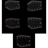 Flexible Clear Eyebrow Pattern Recyclable Tool For Easy Balanced Forehead Plan Everywhere Clear Brow Shaping Set view 4
