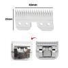 18 Teeth Replacement Ceramic BladesCompatible For WahlPet Dog Clippers And Compatible For MostCompatible For OsterCompatible For Andisdetachable-style(6pcs) view 2