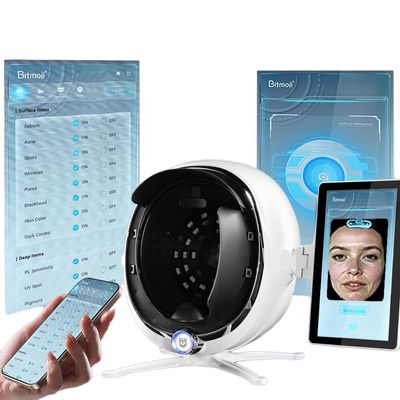 ANXYYDS Skin Analysis Machine Facial for Salon - Professional Dermatoscope Intelligent Moisture Analyzers Instrument 13.3in